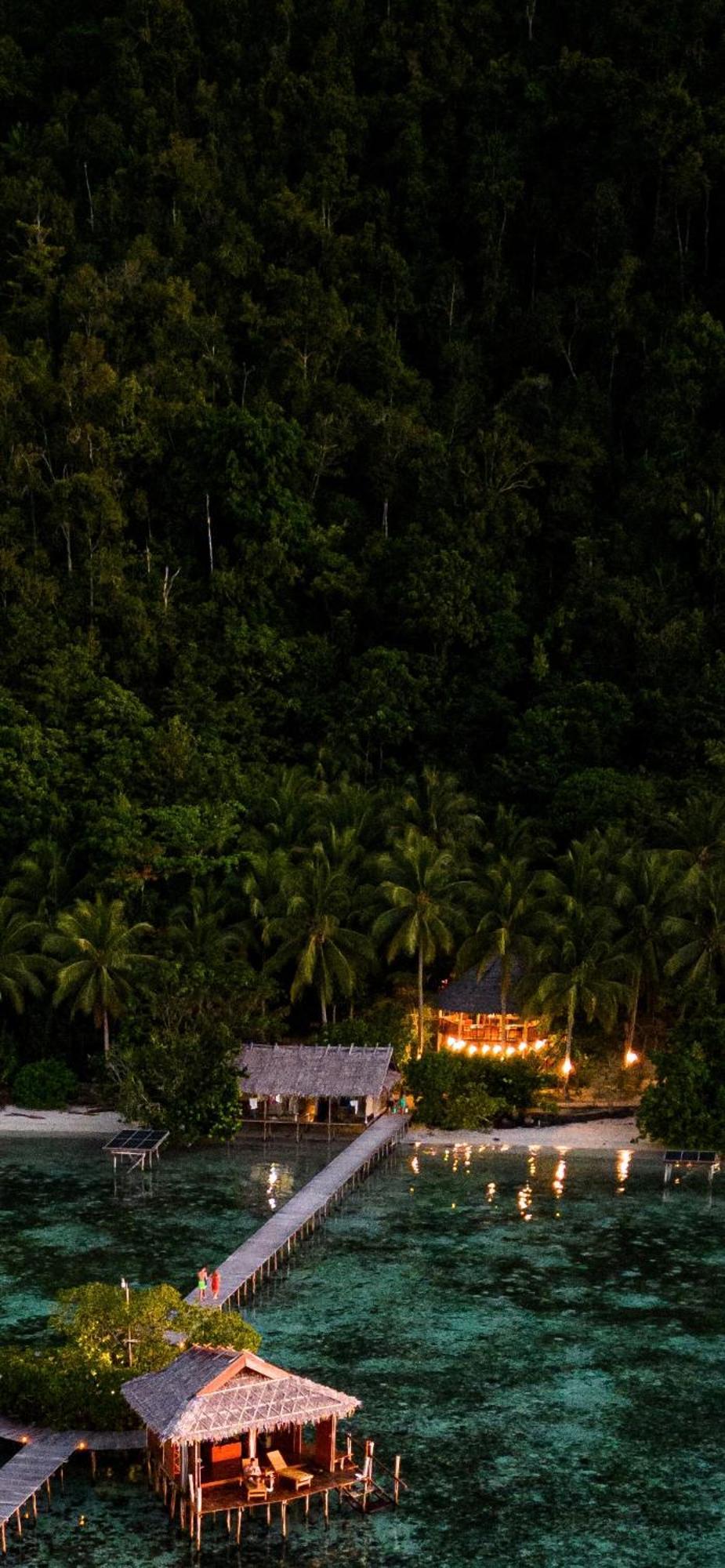 Nyande Raja Ampat Otel Pulau Mansuar Dış mekan fotoğraf